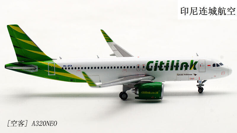 1:400 JC WINGS Scoot AIRBUS A320-200 Passenger Airplane Diecast Aircraft Model
