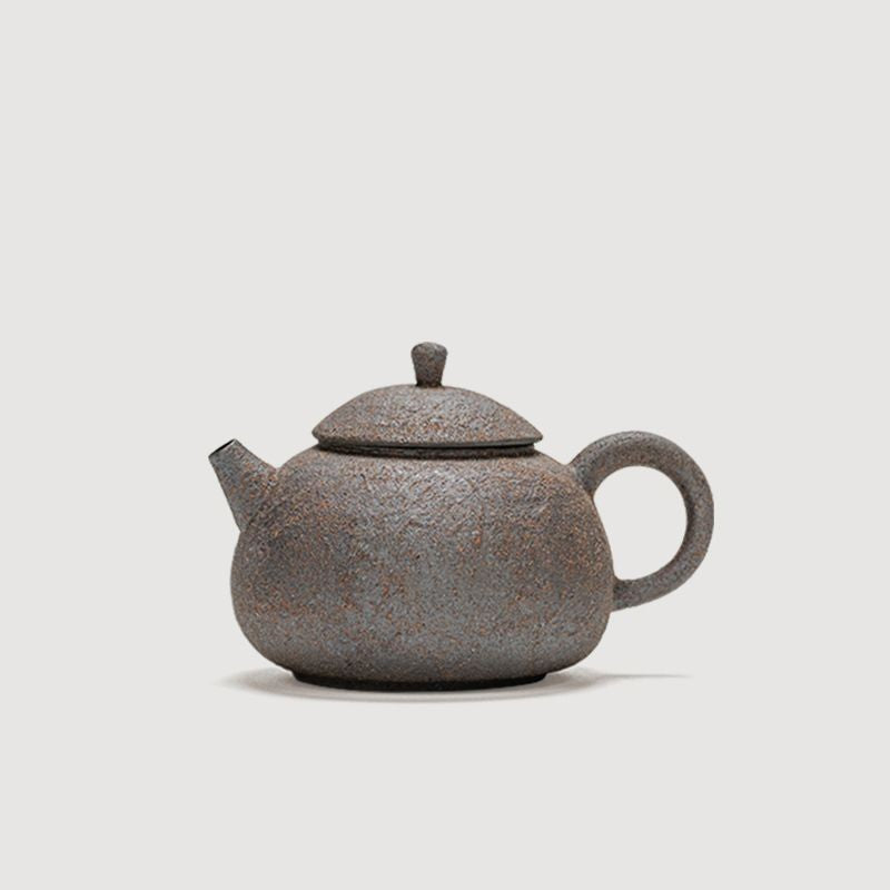Handmade Chinese Iron Clay Teapot 130ml Antique Style Gongfu Tea Pot