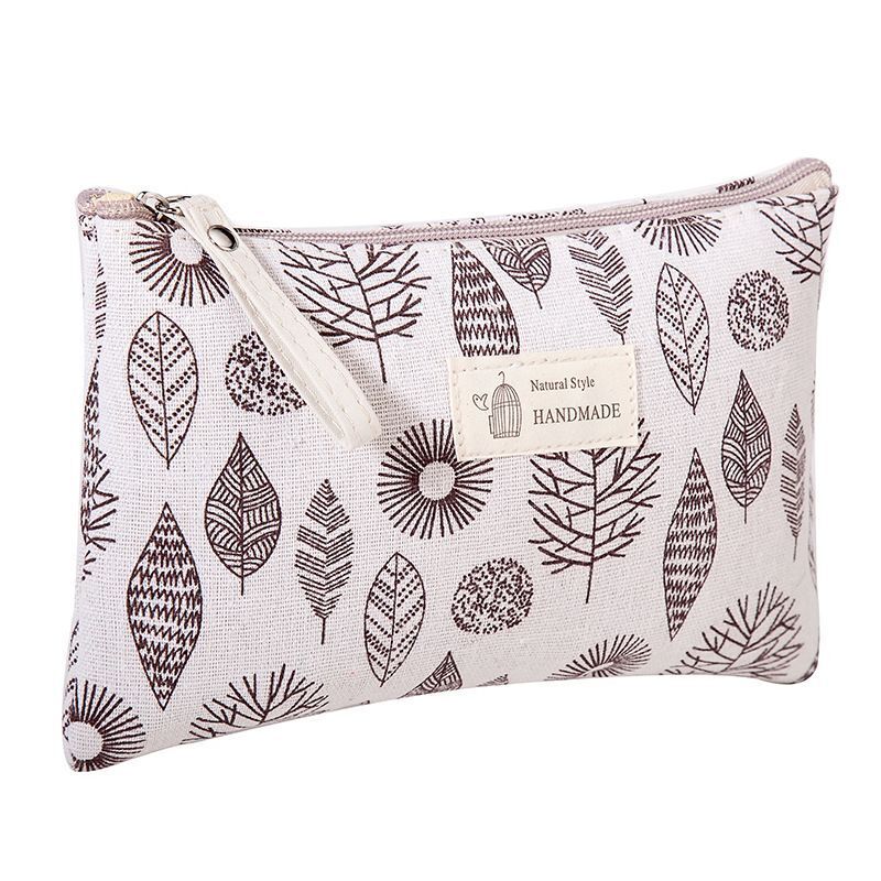 Plaid Printing Cosmetic Bag Makeup Case Organizer Bag Travel Tote Pouch Bags 1PC