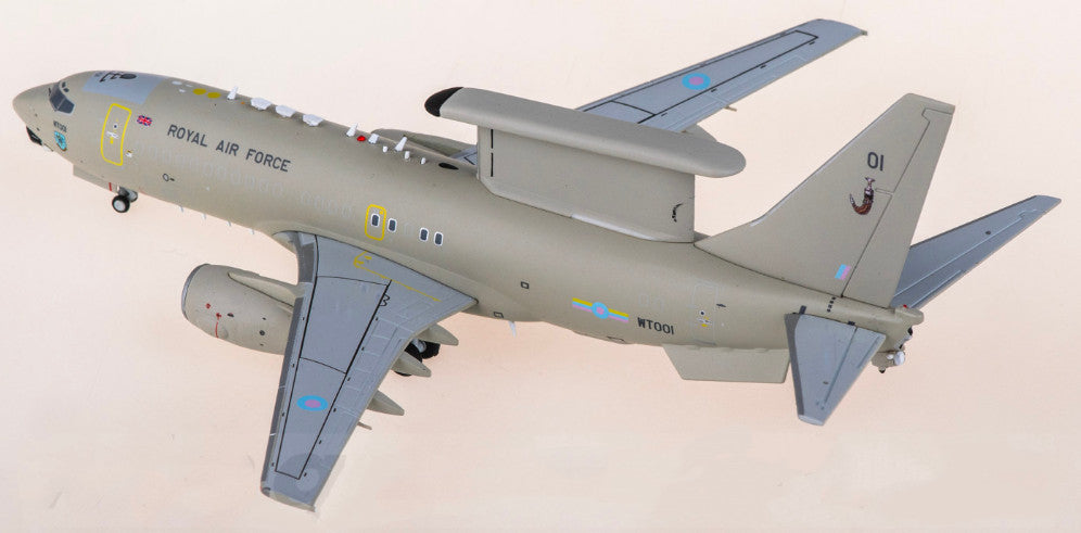 1:200 Geminijets RAF Boeing E-737 WT001 Passenger Airplane Diecast Model