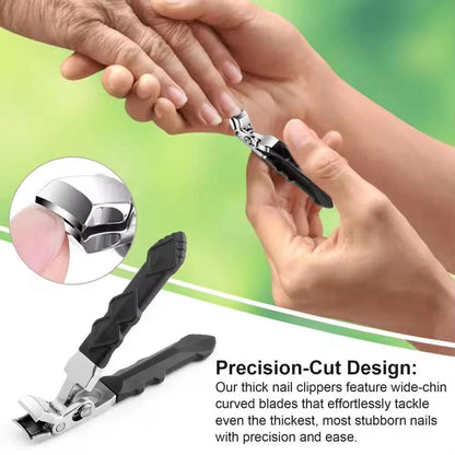 Extra Large Nail Clippers For Thick Nails Heavy Duty Stainless Professional Lot