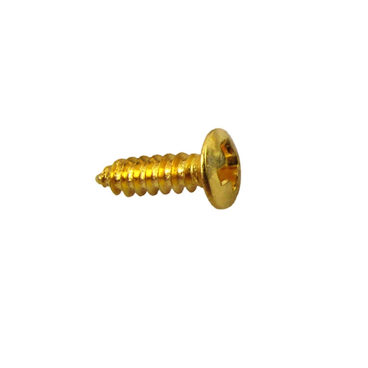 50Pcs Gold Electric Guitar Bass Pickguard Screws For Fender Strat/Tele A