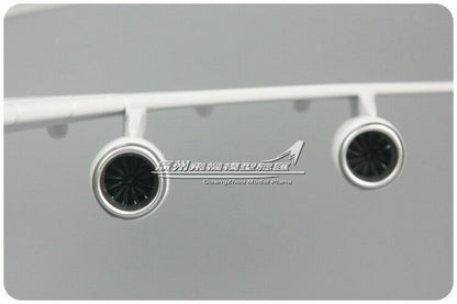 47CM 1:150 SAUDI ARABIAN BOEING 747-400 Airplane Landing Gears Resin Model