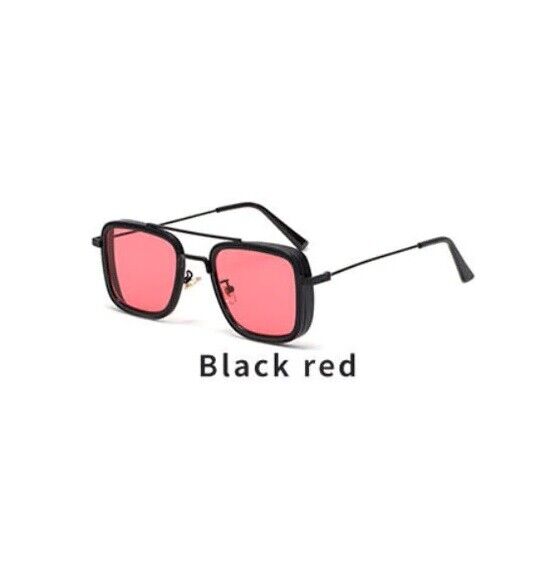 Vintage Steampunk Sunglasses Men Retro Metal Square Eyewear Trendy Women Shades