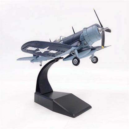 1:72 AMER F-4U Corsair Bomber Fighter Diecast Aircraft Plane Model Collection