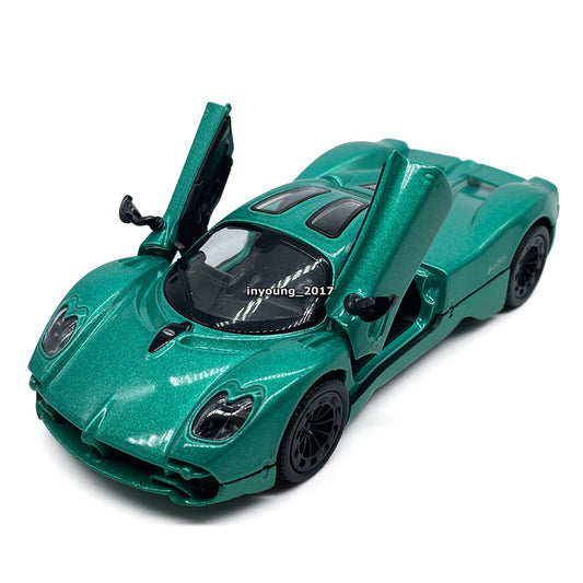 1/36 Pagani Utopia Model Car Diecast Toy Vehicle Toys for Boys Kids Gifts Green