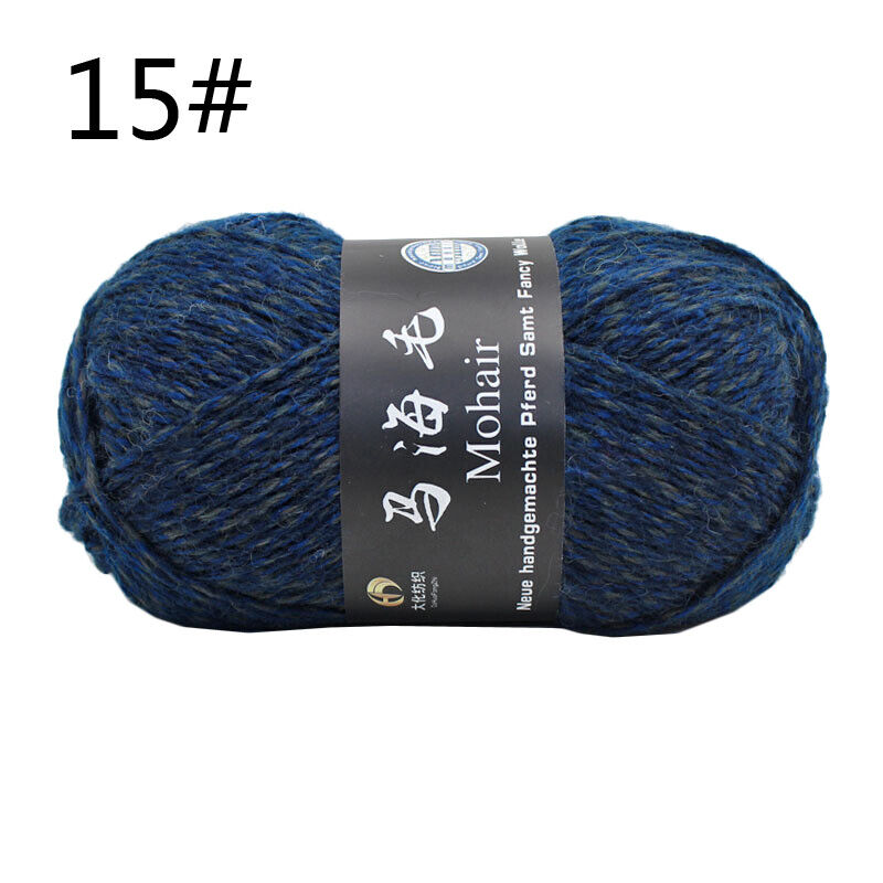 Hot Sale 100g Soft Mohair Cashmere Yarn Thick Woven Knitting Wool Crochet Yarn