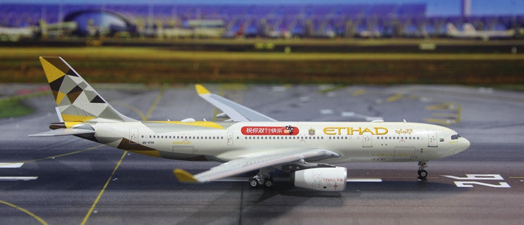 for PandaModel for Etihad Airways for Airbus A330-200 A6-EYH 1/400 plane Model