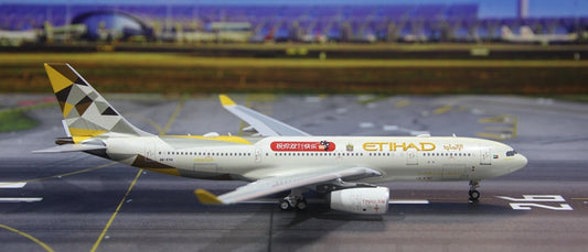 for PandaModel for Etihad Airways for Airbus A330-200 A6-EYH 1/400 plane Model