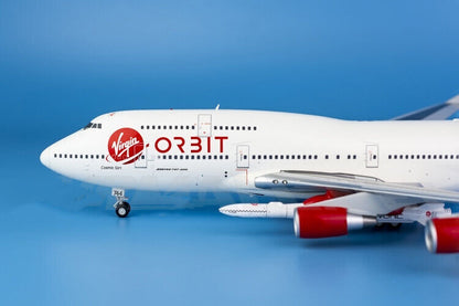 1:200 35CM JC Wings Virgin Orbit BOEING 747-400 Passenger Airplane Diecast Model