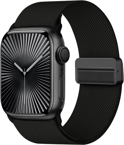 Stretchy Band with Magnetic Clasp Compatible for Apple Watch Bands Women Men 38M