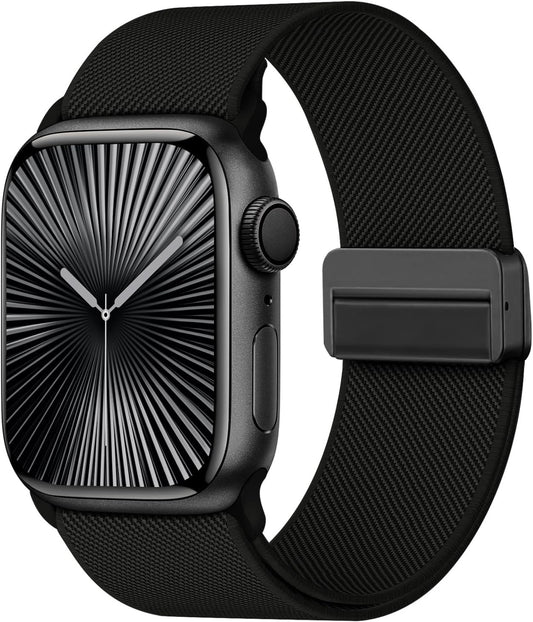 Stretchy Band with Magnetic Clasp Compatible for Apple Watch Bands Women Men 38M