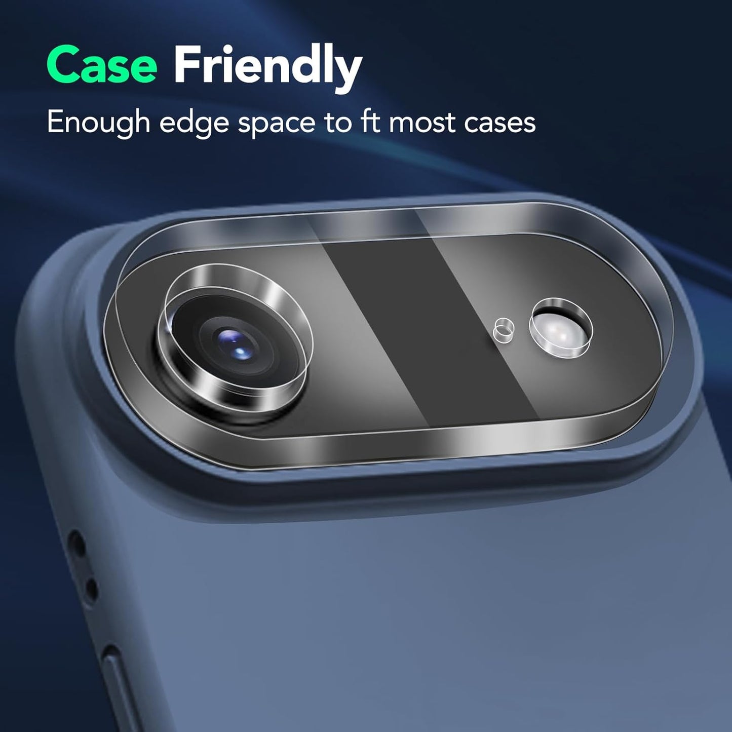 3PCS Rear Back Camera Lens Protector Tempered Glass for Iphone Air- HD Clear Ful