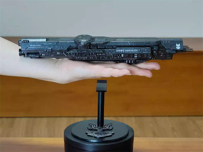 Halo 4 UNSC Infinity INF-101 Spaceship Model Resin Spacecraft Figure Toy
