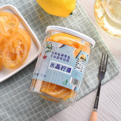 Natural Crystal Lemon Slices Lemon Tea Canned Snacks Food 250g HELLOYOUNG