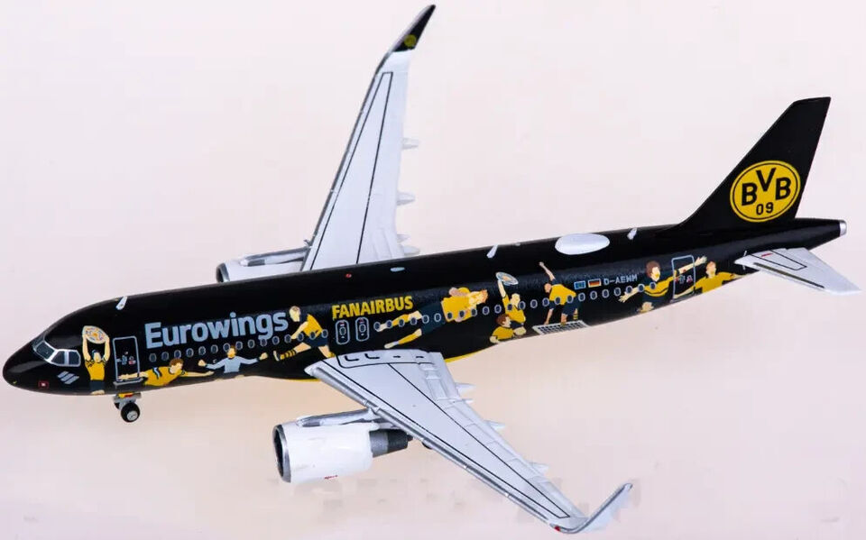 1:500 Herpa Eurowings AIRBUS A320 Passenger Airplane Diecast Aircraft Model