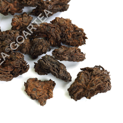 GOARTEA 2005 Supreme Yunnan Ripe Puerh Tea Aged Natural Tuo Head Pu'er Tea-