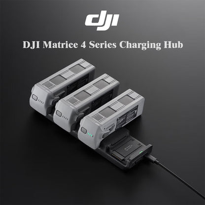 DJI Matrice 4 Charging Hub – 4‑Battery Seq Charge, Std/Fly Mode, for M4E & M4T