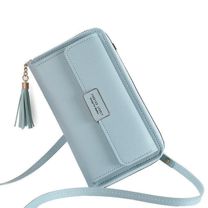 Mini Handbag Wallet Crossbody Shoulder Purse Synthetic Leather Card Holder 1 PC