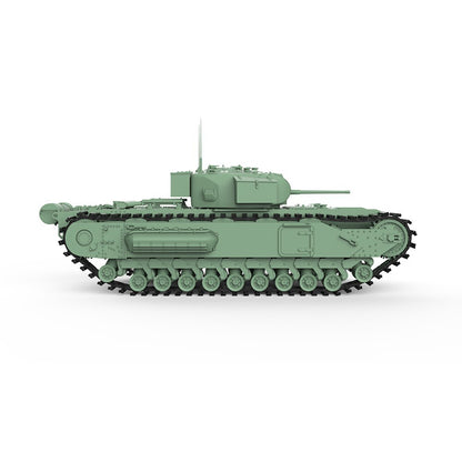 SSMODEL 1/72 25mm Military Model Kit British A22 Infantry MKIV Churchill I Tanks