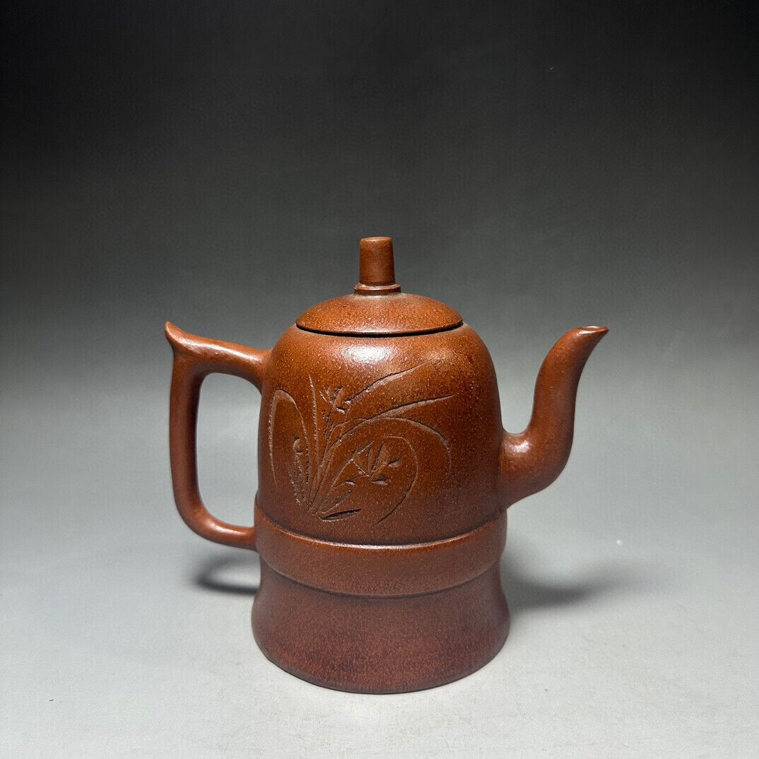 Chinese Yixing Zisha Clay Handmade Exquisite Teapot（金钟壶 底款：陈子畦）