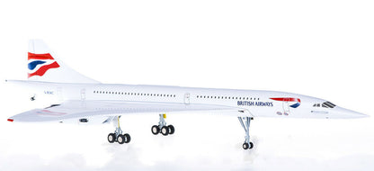 1:200 31CM Hogan BRITISH AIRWAYS Concorde Passenger Aircraft Diecast Plane Model