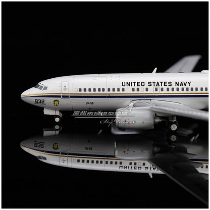 1:400 JC Wings U.S. Navy BOEING 737-700 C-40A Airplane Diecast Aircraft Model