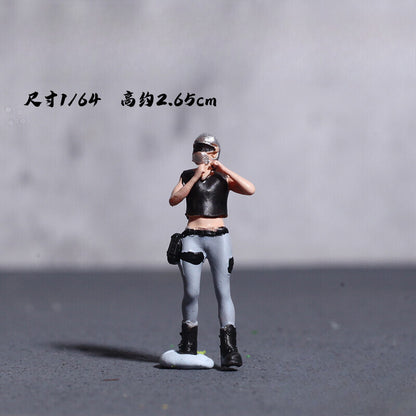 1/64 Figure Model Garage Workshops Scene Display Props Model Accessories