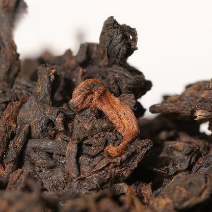 357g Treasure Yunnan 2016 Rose Pu'er Tea Ripe Tea Cake 1601 Qizi Cake Tea