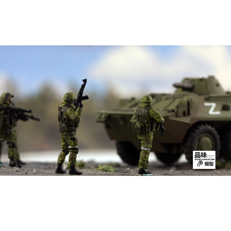 1/72 Russian Special Forces 6 Soldier Model