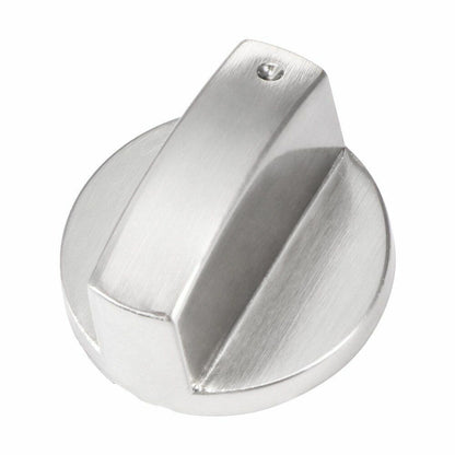 4Pcs/Lot Universal Metal Silver Gas Stove Cooker Knob 6mm Surface Cookware Parts