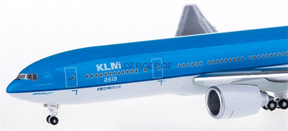 for Hogan for KLM for Boeing 777-200ER PH-BQF 1:400 Airplane Pre-built Model
