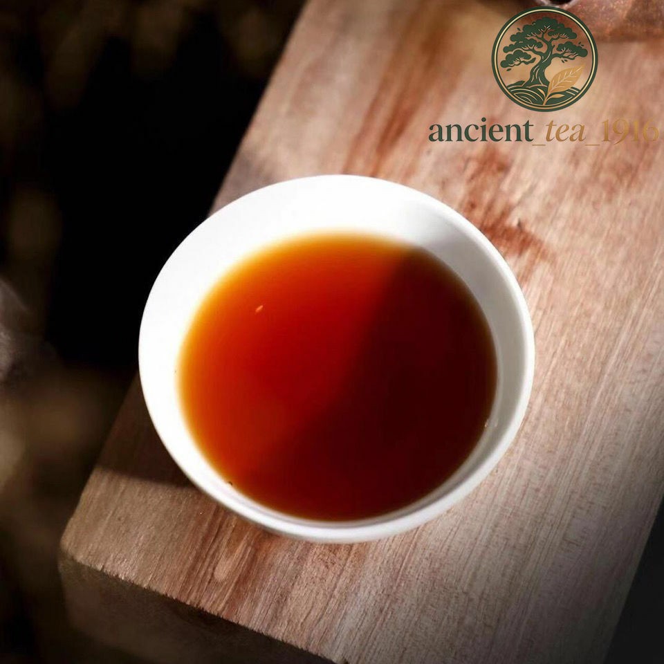 357g Anning Haiwan 2018 Pu'er Ripe Puer Tea Chun Xiang Bing Cha Batch 181 Pu Erh