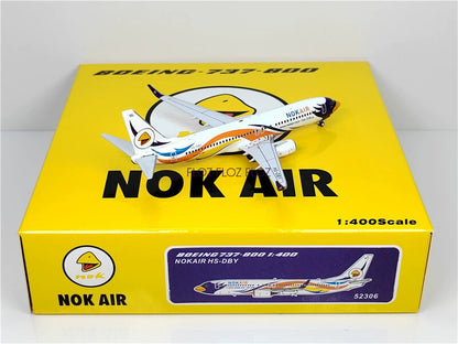 PandaModel Nok Air for Boeing 737-800 HS-DBY 1:400 Aircraft Pre-built Model