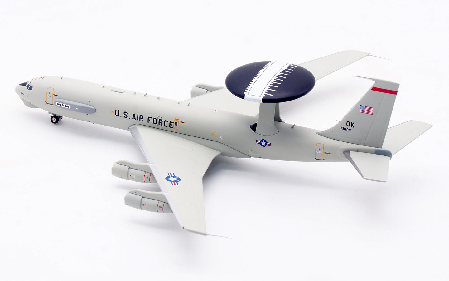 1:200 InFlight U.S. AIR FORCE E-3B Passenger Airplane Diecast Aircraft Model