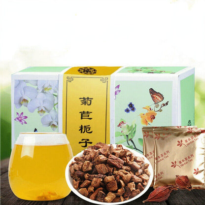 3g * 20 Bags Healthy Herbal Tea Jujuzhizibaihe Chinese Chicory and Gardenia Tea