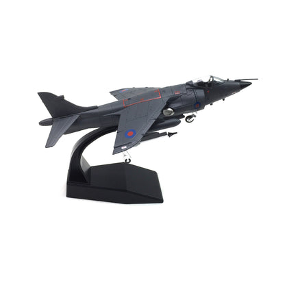 UK Air Force 1982 Sea Harrier Fighter 1:72 FRS MKI Statue Model Alloy Aircraft b