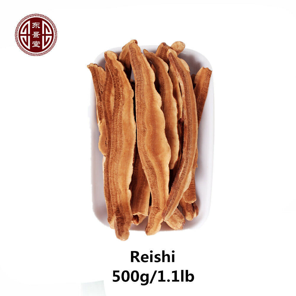Chinese Herbal Top Grade Reishi Ganoderma Lucidum Big Slice Wild Lingzhi 野生灵芝