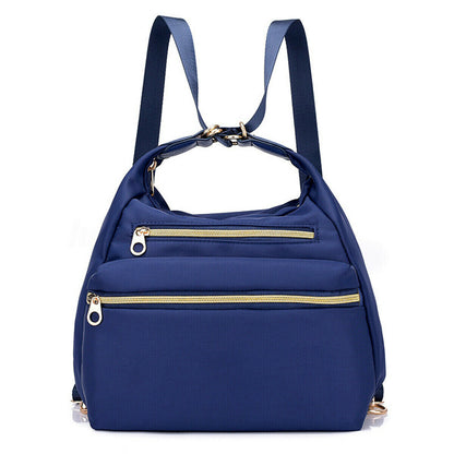 Women Lady Nylon Backpack Shoulder Bag Travel Handbag Crossbody Tote Satchel Bag