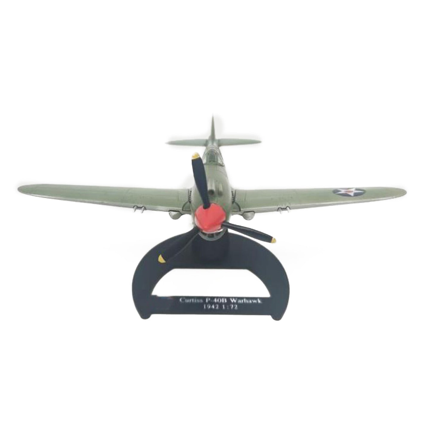 13.5cm 1:72 WWII P-40B WARHAWK FIGHTER 1942 US Aircraft Model Military Ornaments
