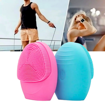 Limpiador de Poros Recargable Suave y Potente Silicon Esponja Sonica Para Piel