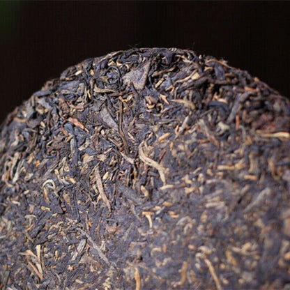 357 grams 0432 Ba Jiao Ting Li Ming Organic Pu'er Tea Cake Classical Pu'er Tea-