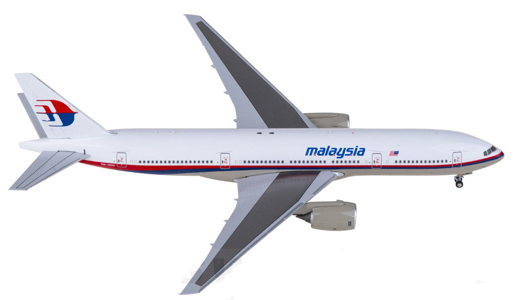 1:400 Bob Models Malaysia Airlines B777-200ER Passenger Airplane Diecast Model