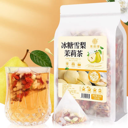 Fruit Tea Rock Sugar Snow Pear Jasmine Tea Fruit Tea Blend 250g (10gx25 packs)