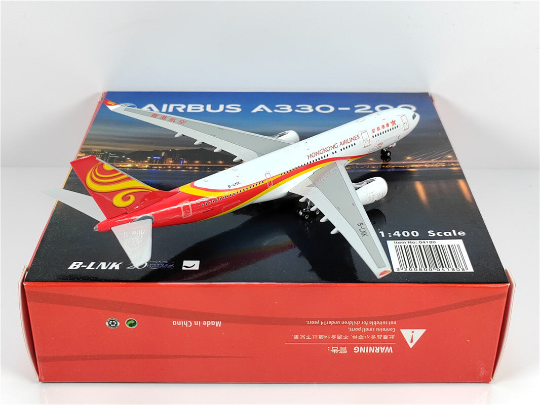 1:400 Phoenix HONGKONG AIRLINES AIRBUS A330-200 Airplane Diecast Aircraft Model