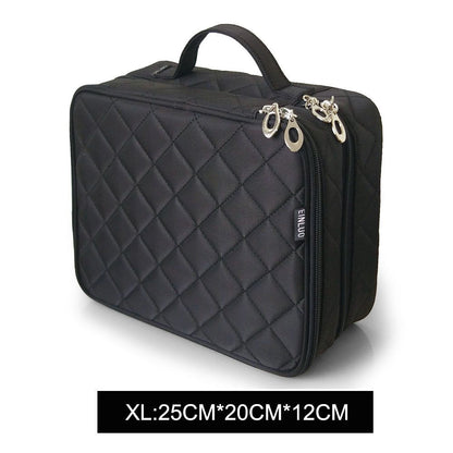 Toiletry Cosmetic Bag Waterproof Beautician Make Up Travel Organizer Beauty Case