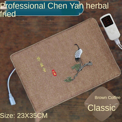 Electric Heating Salt Bag Hot Compress Wormwood Moxibustion Bag Massage Tool 艾灸
