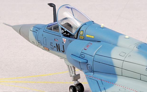 HM Mirage 2000C 5-NJ/49 EC 1/5 "Joan of Arc/Stork" 1/72 diecast model aircraft