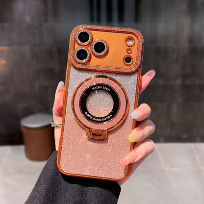 Magnetic Stand for Iphone 17 Pro Max Case [Compatible with Magsafe][Built-In Cam