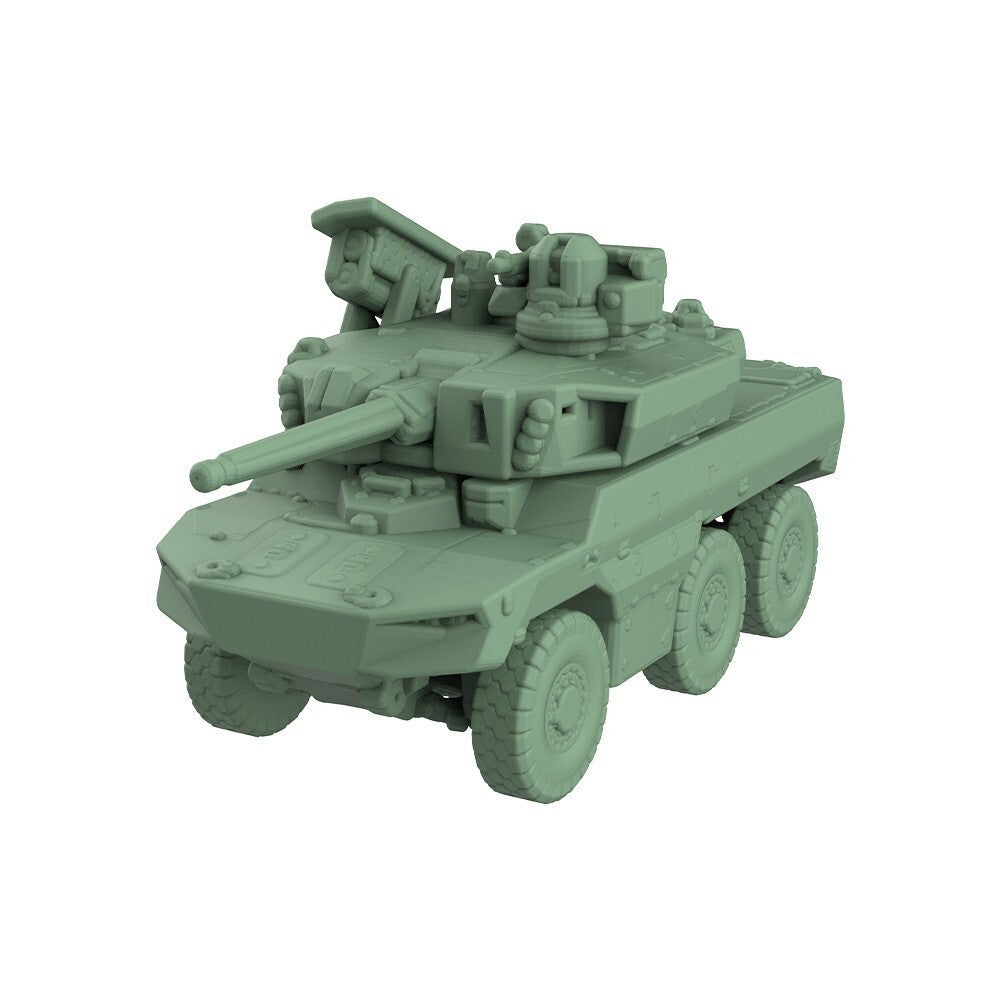 SSMODEL SS700967 1/700 Military Model Kit France EBRC Jaguar Armoured Vehicle